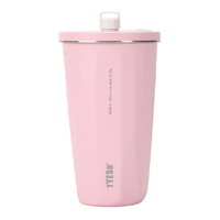 KOTANI金属工業 ストロータンブラー 600ml TYESO ピーチピンク KT01-060-PPK