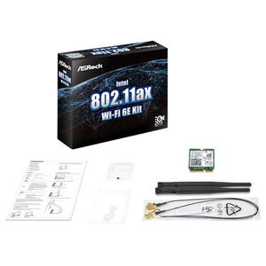 ASRock 無線LANキット INTEL80211AXWIFI6EKIT-イメージ1