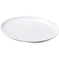 若泉漆器 ニューホワイト 小判盛鉢 45cm FC550KZ-0405630