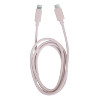 イツワ商事 MFIライトニング-TYPE-C 充電通信ケーブル(1m) ピンク MCLD2303PK