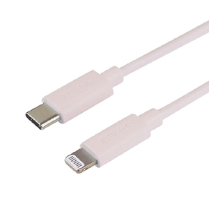 イツワ商事 MFIライトニング-TYPE-C 充電通信ケーブル(1m) ピンク MCLD2303PK-イメージ2