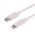 イツワ商事 MFIライトニング-TYPE-C 充電通信ケーブル(1m) ピンク MCLD2303PK-イメージ2