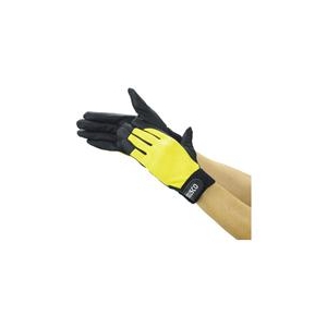 トラスコ中山 TRUSCO　PU厚手手袋　LLサイズ　イエロー TPUG-Y-LL-イメージ1