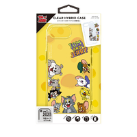 PGA iPhone 16e用クリアハイブリッドケース トムとジェリー/C PG-W25KPT03TAJ