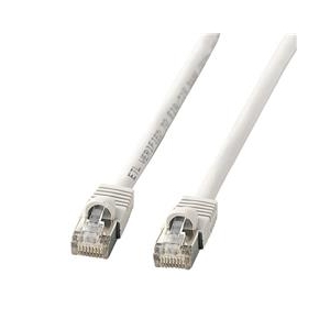 サンワサプライ STPエンハンスドカテゴリ5単線ケーブル（10m） ライトグレー KB-STP-10LN-イメージ1