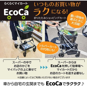 プライムダイレクト EcoCa(エコカ)マイカート ショッピングカート+保冷バッグ FCE488K-EC42-イメージ4