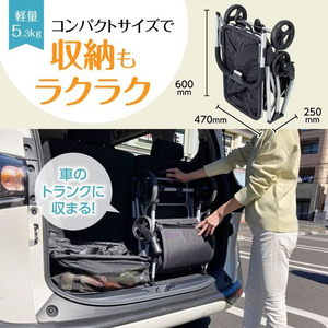 プライムダイレクト EcoCa(エコカ)マイカート ショッピングカート+保冷バッグ FCE488K-EC42-イメージ5