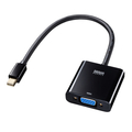 サンワサプライ Mini DisplayPort-VGA変換アダプタ AD-MDPV02