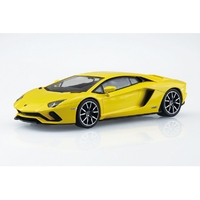 アオシマ 1/32 楽プラ スナップキット No．7-PY ランボルギーニ アヴェンタドールS(パールイエロー) Aﾗｸﾌﾟﾗ07PYｱｳﾞｴﾝﾀﾄﾞ-ﾙPｲｴﾛ-