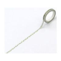 ワールドクラフト キラキラマスキングテープ Leaf 5mm×5m FCU6122-KRMT5-014
