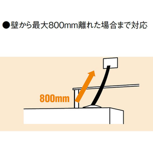 エスコ 90×70mm 転倒防止粘着プレート 2枚 FCJ665H-EA979D-172-イメージ3