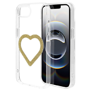ラスタバナナ iphone17e/16e用 mignu tpu×pcｹｰｽ ラメゴールド 8799IP5EHPGD-イメージ1