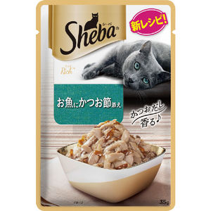 マース シーバ リッチ お魚にかつお節添え 35g SRIｵｻｶﾅﾆｶﾂｵﾌﾞｼ35G-イメージ1