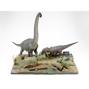 タミヤ 1/35 恐竜世界シリーズ No．1 カスモサウルス 情景セット T60101ｶｽﾓｻｳﾙｽｼﾞﾖｳｹｲｾﾂﾄ-イメージ4