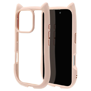 ラスタバナナ 8331IP461PHPSPK iPhone 16 Pro用MIMI 猫耳ハイブリッド