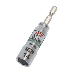 ＴＯＮＥ 電動ドリル用コンパクトソケット　対辺寸法１４ｍｍ 2BN-14C-イメージ1