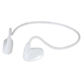 ラスタバナナ Bluetooth 5．3 Air伝導ステレオイヤフォンマイク スイッチ付 ホワイト RBTESMS06WH