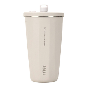 TYESO ストロータンブラー 600ml モカベージュ KT01-060-MBG-イメージ1