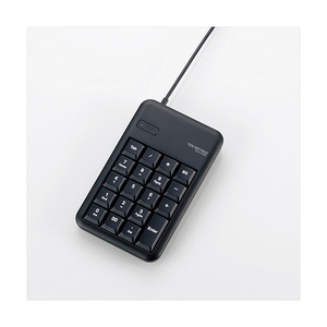 エレコム コンパクトUSBテンキーパッド ブラック TK-TCM013BK エレコム コンパクトUSBテンキーパッド ブラック TK-TCM013BK