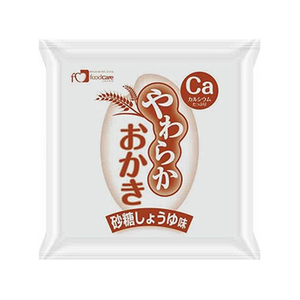 フードケア やわらかおかき 砂糖しょうゆ味 12袋 FC743TG-イメージ2