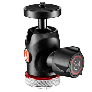 Ｍａｎｆｒｏｔｔｏ センターボール雲台 コールドシュー付き 黒 MH492LCD-BH-イメージ2