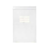 フロンティア チャック付PE袋 B6(0.08×200×140mm) 7枚 FC67823-KJ3127