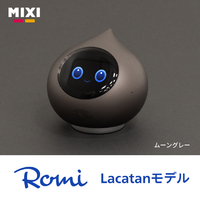 ミクシィ ROMI-L01GY 会話AIロボット Romi Lacatanモデル ムーングレー