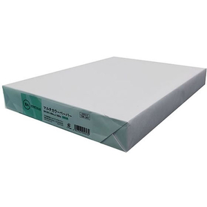 スマートバリュー カラーペーパー B4 うぐいす 500枚 FC408NZ-A264J-3-イメージ2