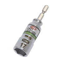 ＴＯＮＥ 電動ドリル用コンパクトソケット　対辺寸法１７ｍｍ 2BN-17C