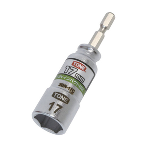 ＴＯＮＥ 電動ドリル用コンパクトソケット　対辺寸法１７ｍｍ 2BN-17C-イメージ1