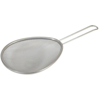 リバティーコーポレーション ステンレス製 手付き すくいザル 小 FCE351W-LD-408