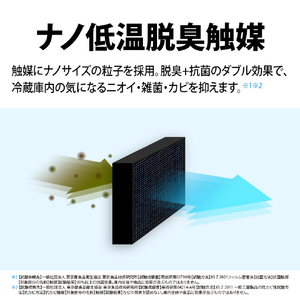 シャープ 374L 3ドア冷蔵庫 どっちもドア冷凍冷蔵庫 カームマットシルバー SJ-X372P-S-イメージ7