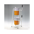エスコ 10-29L [2段式]ペール缶用スタンド FCJ961L-EA520W-42