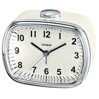 カシオ 目覚まし時計 クリーム TQ-159-7JF
