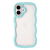 ユニケース iPhone 16用Wavy Case blue UNI-CSIP24M-5WCBU-イメージ1