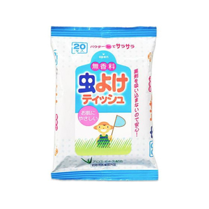 ライオンケミカル 虫よけウェットティッシュ無香料 20枚 FCB071H-イメージ1