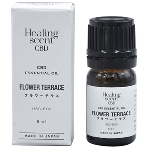 YAMAZEN CBD エッセンシャルオイル 5ml Healing scent フラワーテラス HSC-EO5-イメージ1