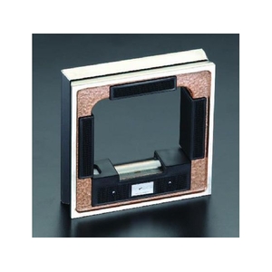 エスコ 精密レベル 200×200mm 0.04mm/m FCD568F-EA735M-45C-イメージ1