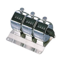 ライオン事務器 数取器 4桁3連 FCJ003C-No.120