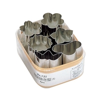 霜鳥製作所 S印 No.131 18-8 野菜抜型 (大) 6ヶ入 FCL4649-036052001