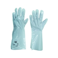 アンセル ヘルスケア ジャパン 耐溶剤作業手袋 アルファテック 02-100 L ホワイトL0.06238.0～41.025.2 FC708ET-1259071