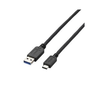 エレコム USB3.1ケーブル(A-TypeC) 1.0m ブラック USB3-AC10BK エレコム USB3.1ケーブル(A-TypeC) 1.0m ブラック USB3-AC10BK