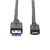 エレコム USB3．1ケーブル(A-TypeC) 1．0m ブラック USB3-AC10BK-イメージ2