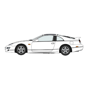 ハセガワ ニッサン フェアレディZ (Z32) バージョンR ツインターボ 2by2 (1998) “ホワイトパール” 20817ﾆﾂｻﾝﾌｴｱﾚﾃﾞｲZTTﾎﾜｲﾄP-イメージ2