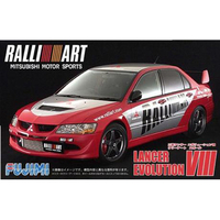 フジミ模型 1/24 ID148 三菱 ラリーアート ランサーエボリューションVIII ﾌｼﾞﾐID148ﾗﾘ-ｱ-ﾄﾗﾝｴﾎﾞ8