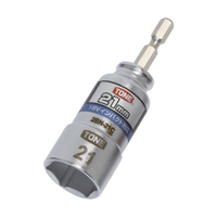 ＴＯＮＥ 電動ドリル用コンパクトソケット　対辺寸法２１ｍｍ 2BN-21C
