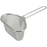 リバティーコーポレーション ステンレス製 手付き ゆでザル 小 FCE353W-LD-410