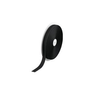 トラスコ中山 TRUSCO　マジックテープ　縫製用A側　幅25mmX長さ25m　黒 TMAH-2525-BK-イメージ1