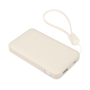 MOTTERU 準固体モバイルバッテリー アーモンドミルク MOT-MBSS10002-AM-イメージ1