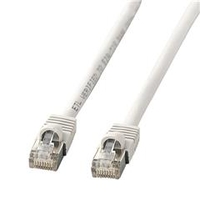 サンワサプライ STPエンハンスドカテゴリ5単線ケーブル（20m） ライトグレー KB-STP-20LN